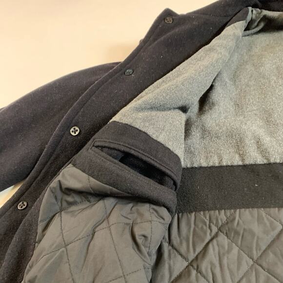 J. Crew navy peacoat, menswear, classic, minimal, timeless, New England, preppy - Picture 7 of 8